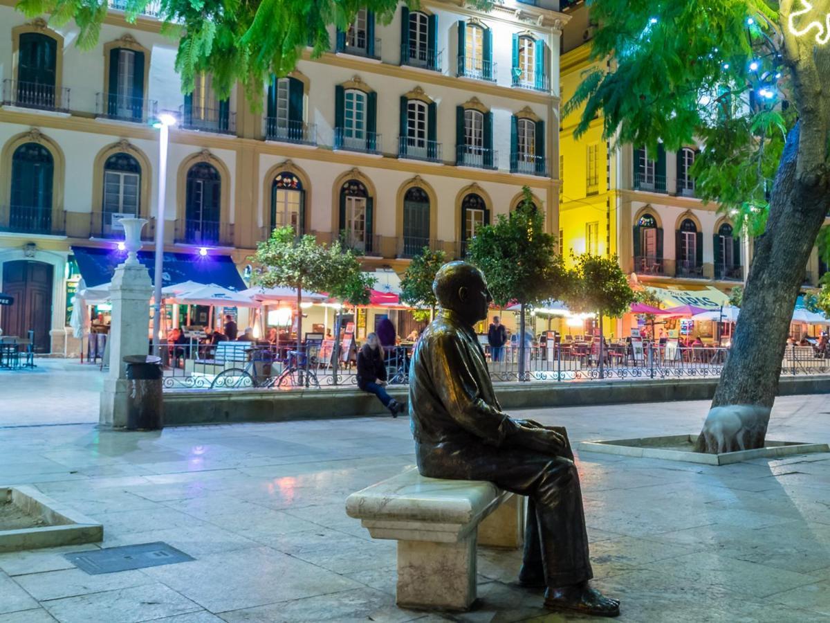 شقة Atico En El Centro Historico Con Terraza مالقة المظهر الخارجي الصورة